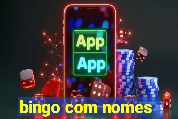 bingo com nomes